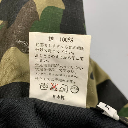 【中古品】【メンズ】 OLD A BATHING APE オールド アベイシングエイプ CAMO SHORTS カモ ナイロン ショーツ パンツ ボトムス 153-260517-kh-13-izu サイズ：L カラー：マルチ 万代Net店