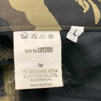 【中古品】【メンズ】 OLD A BATHING APE オールド アベイシングエイプ CAMO SHORTS カモ ナイロン ショーツ パンツ ボトムス 153-260517-kh-13-izu サイズ：L カラー：マルチ 万代Net店
