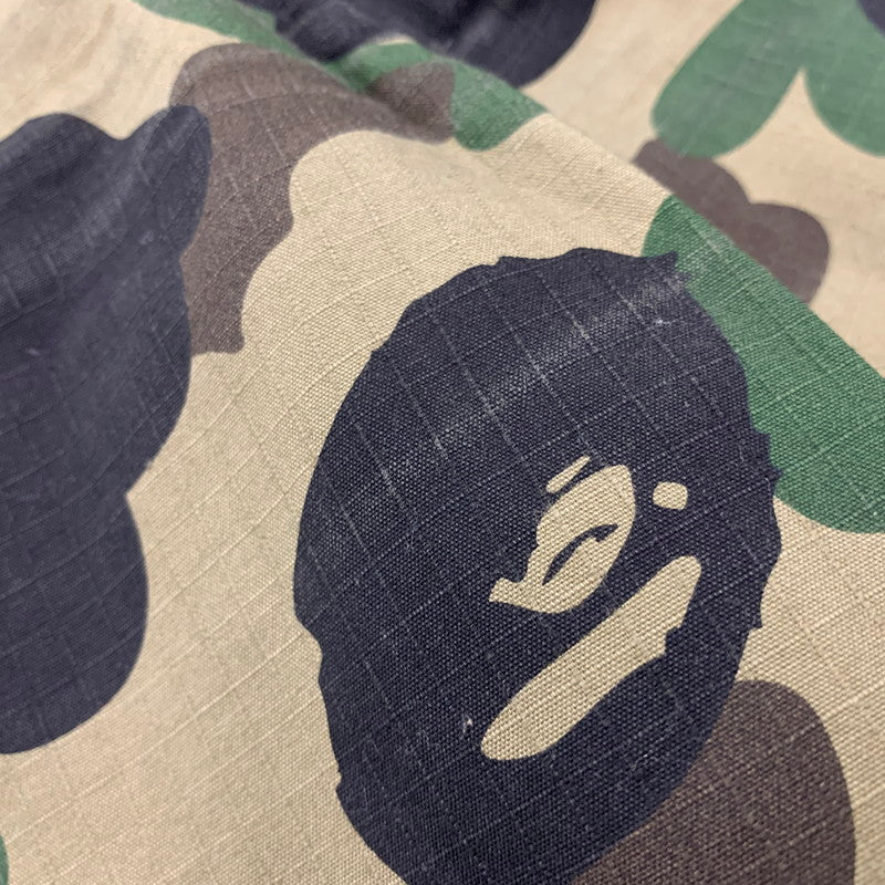 【中古品】【メンズ】 OLD A BATHING APE オールド アベイシングエイプ CAMO SHORTS カモ ナイロン ショーツ パンツ ボトムス 153-260517-kh-13-izu サイズ：L カラー：マルチ 万代Net店