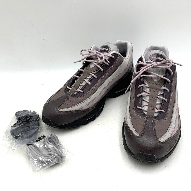【中古品】【メンズ】 NIKE×A MA MANIERE ナイキ×アママニエール FZ8743-200 AIR MAX 95 SP エアマックス スニーカー シューズ 靴 160-260517-cs-31-izu サイズ：28cm カラー：DK VIOLET ORE/BURGUNDY ASH 万代Net店