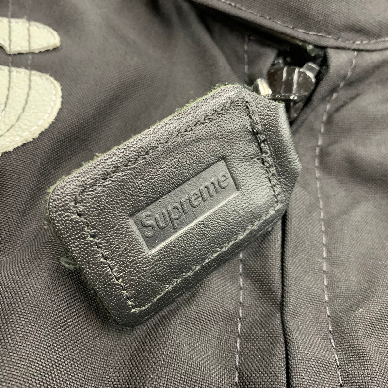 【中古品】【メンズ】 SUPREME×VANSON LEATHERS シュプリーム×バンソンレザーズ 20SS LETTERS CORDURA JACKET レターズ コーデュラ ジャケット アウター 149-260517-cs-27-izu サイズ：L カラー：ブラック 万代Net店