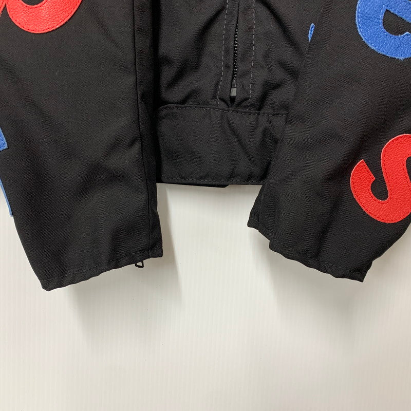 【中古品】【メンズ】 SUPREME×VANSON LEATHERS シュプリーム×バンソンレザーズ 20SS LETTERS CORDURA JACKET レターズ コーデュラ ジャケット アウター 149-260517-cs-27-izu サイズ：L カラー：ブラック 万代Net店