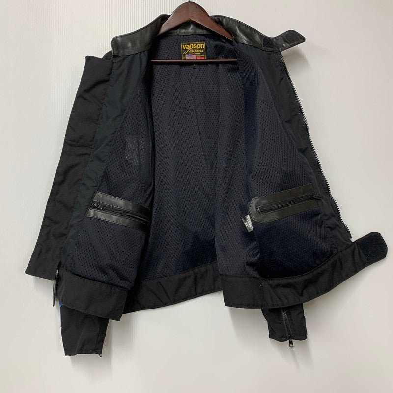 【中古品】【メンズ】 SUPREME×VANSON LEATHERS シュプリーム×バンソンレザーズ 20SS LETTERS CORDURA JACKET レターズ コーデュラ ジャケット アウター 149-260517-cs-27-izu サイズ：L カラー：ブラック 万代Net店