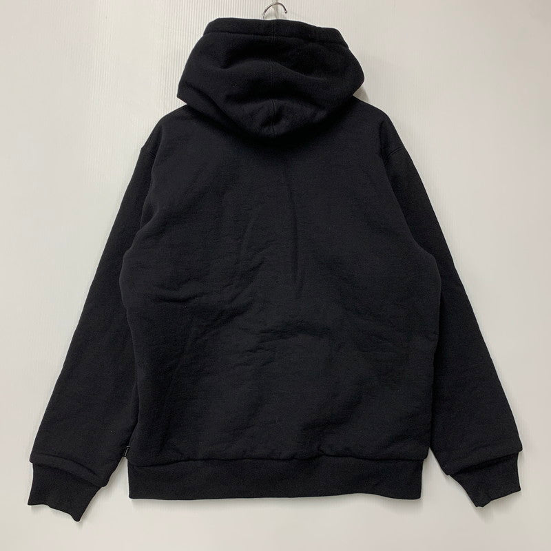 【中古美品】【メンズ】 SUPREME シュプリーム 17FW ARC LOGO THERMAL ZIP UP HOODIE アーク ロゴ サーマル ジップアップ フーディー トップス 長袖 149-260517-cs-25-izu サイズ：L カラー：ブラック 万代Net店