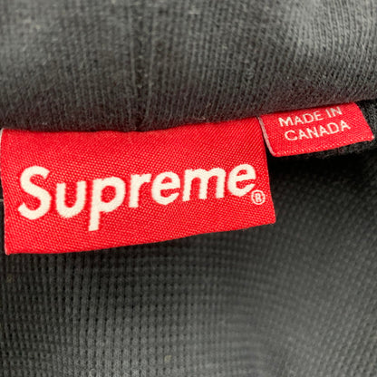 【中古美品】【メンズ】 SUPREME シュプリーム 17FW ARC LOGO THERMAL ZIP UP HOODIE アーク ロゴ サーマル ジップアップ フーディー トップス 長袖 149-260517-cs-25-izu サイズ：L カラー：ブラック 万代Net店