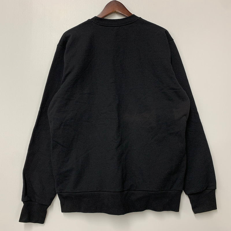 【中古品】【メンズ】 SUPREME シュプリーム 15SS ATHLETIC SPLIT CREWNECK SWEATSHIRT アスレティック スプリット クルーネック スウェットシャツ トップス 長袖 149-260517-cs-26-izu サイズ：L カラー：ブラック 万代Net店