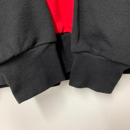 【中古品】【メンズ】 SUPREME シュプリーム 15SS ATHLETIC SPLIT CREWNECK SWEATSHIRT アスレティック スプリット クルーネック スウェットシャツ トップス 長袖 149-260517-cs-26-izu サイズ：L カラー：ブラック 万代Net店