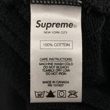 【中古品】【メンズ】 SUPREME シュプリーム 15SS ATHLETIC SPLIT CREWNECK SWEATSHIRT アスレティック スプリット クルーネック スウェットシャツ トップス 長袖 149-260517-cs-26-izu サイズ：L カラー：ブラック 万代Net店