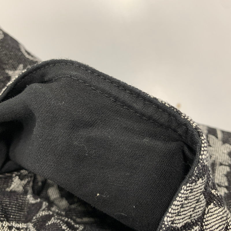【中古美品】【メンズ】 SUPREME シュプリーム 25SS BANDANA JACQUARD BAGGY JEAN バンダナ ジャガード バギー ジーンズ パンツ ボトムス ズボン 149-260517-cs-28-izu サイズ：34 カラー：ブラック 万代Net店