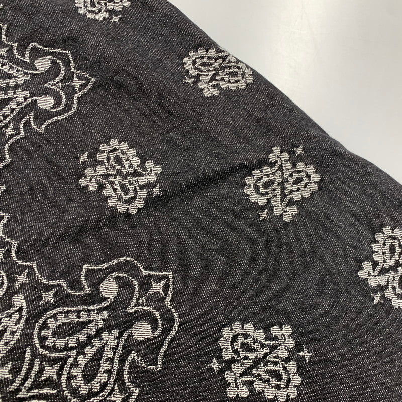 【中古美品】【メンズ】 SUPREME シュプリーム 25SS BANDANA JACQUARD BAGGY JEAN バンダナ ジャガード バギー ジーンズ パンツ ボトムス ズボン 149-260517-cs-28-izu サイズ：34 カラー：ブラック 万代Net店
