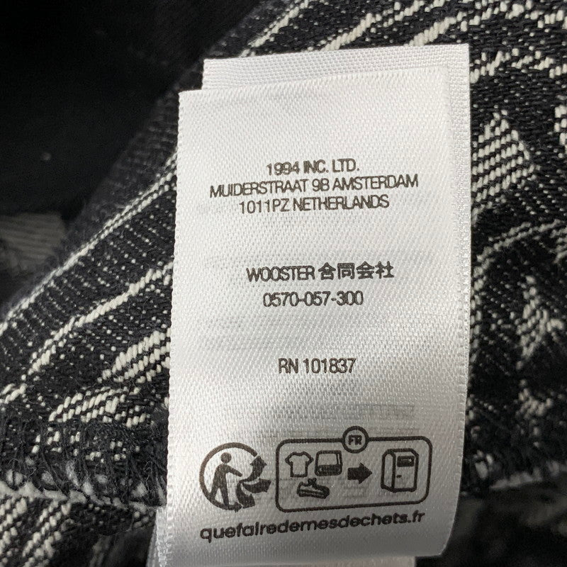 【中古美品】【メンズ】 SUPREME シュプリーム 25SS BANDANA JACQUARD BAGGY JEAN バンダナ ジャガード バギー ジーンズ パンツ ボトムス ズボン 149-260517-cs-28-izu サイズ：34 カラー：ブラック 万代Net店