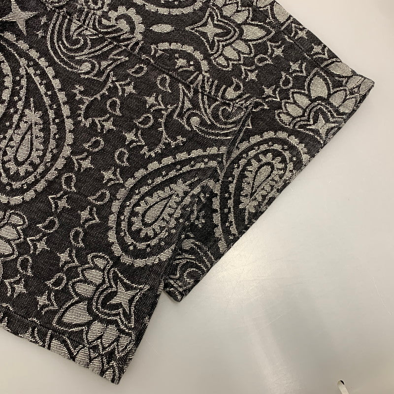【中古美品】【メンズ】 SUPREME シュプリーム 25SS BANDANA JACQUARD BAGGY JEAN バンダナ ジャガード バギー ジーンズ パンツ ボトムス ズボン 149-260517-cs-28-izu サイズ：34 カラー：ブラック 万代Net店