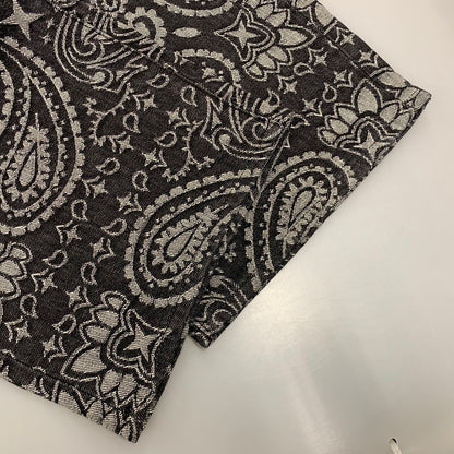 【中古美品】【メンズ】 SUPREME シュプリーム 25SS BANDANA JACQUARD BAGGY JEAN バンダナ ジャガード バギー ジーンズ パンツ ボトムス ズボン 149-260517-cs-28-izu サイズ：34 カラー：ブラック 万代Net店
