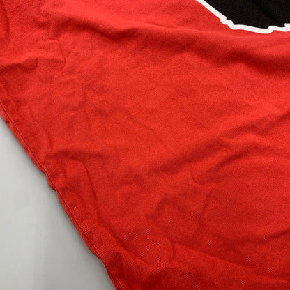 【中古品】【メンズ】 BAPE ベイプ × MITCHELL&NESS ミッチェルアンドネス BULLS TEE ブルズ Tシャツ トップス 142-260517-kh-18-izu サイズ：M カラー：レッド 万代Net店