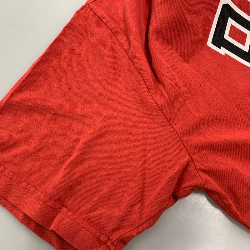 【中古品】【メンズ】 BAPE ベイプ × MITCHELL&NESS ミッチェルアンドネス BULLS TEE ブルズ Tシャツ トップス 142-260517-kh-18-izu サイズ：M カラー：レッド 万代Net店
