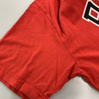【中古品】【メンズ】 BAPE ベイプ × MITCHELL&NESS ミッチェルアンドネス BULLS TEE ブルズ Tシャツ トップス 142-260517-kh-18-izu サイズ：M カラー：レッド 万代Net店