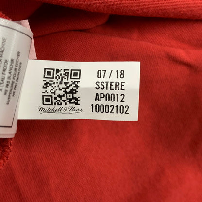 【中古品】【メンズ】 BAPE ベイプ × MITCHELL&NESS ミッチェルアンドネス BULLS TEE ブルズ Tシャツ トップス 142-260517-kh-18-izu サイズ：M カラー：レッド 万代Net店