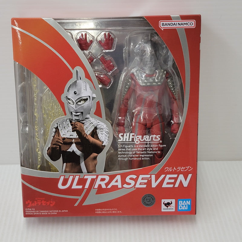 【中古美品】 S.H.F ウルトラセブン 044-260724-mh-09-izuh 万代Net店