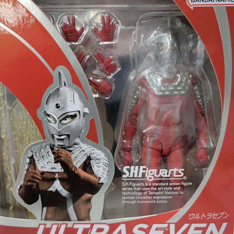 【中古美品】 S.H.F ウルトラセブン 044-260724-mh-09-izuh 万代Net店