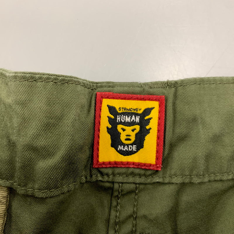 【中古品】【メンズ】 HUMAN MADE ヒューマンメード MILITARY CARGO PANTS ミリタリー カーゴ パンツ ボトムス 153-260517-kh-11-izu サイズ：S カラー：オリーブ系 万代Net店