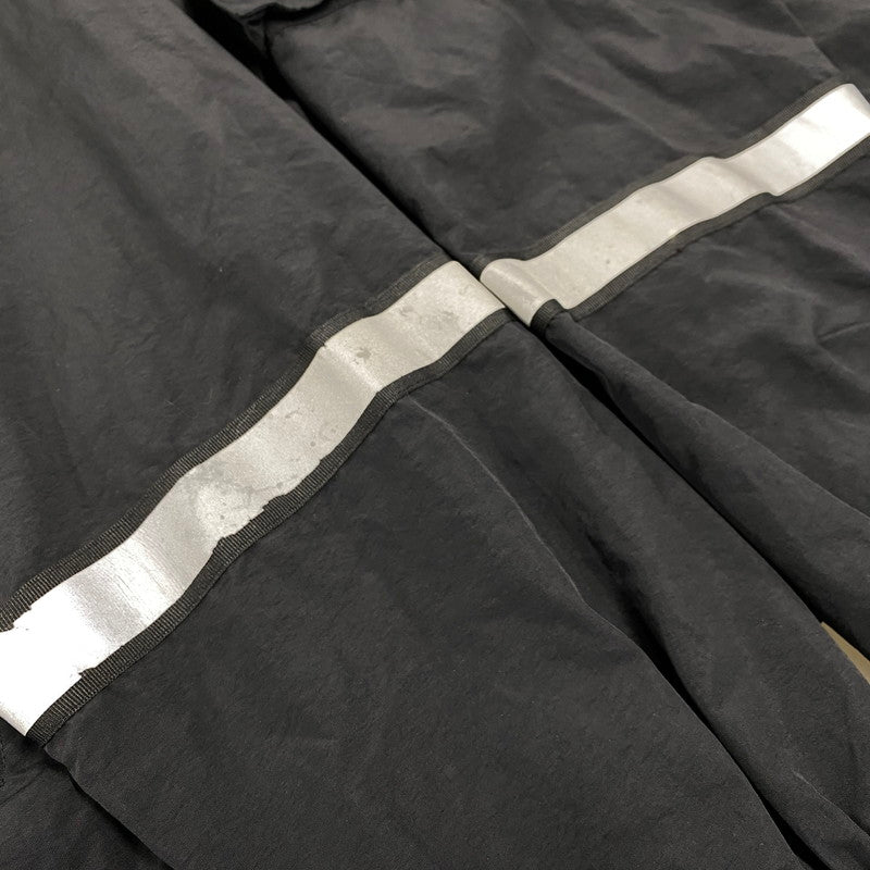 【中古品】【メンズ】 SUPREME シュプリーム 18SS REFLECTIVE TAPING HOODED PULLOVER リフレクティヴ テーピング フーデッド プルオーバー アウター 149-260518-cs-02-izu サイズ：L カラー：ブラック 万代Net店