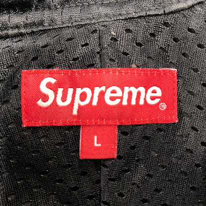 【中古品】【メンズ】 SUPREME シュプリーム 18SS REFLECTIVE TAPING HOODED PULLOVER リフレクティヴ テーピング フーデッド プルオーバー アウター 149-260518-cs-02-izu サイズ：L カラー：ブラック 万代Net店