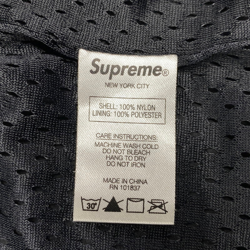 【中古品】【メンズ】 SUPREME シュプリーム 18SS REFLECTIVE TAPING HOODED PULLOVER リフレクティヴ テーピング フーデッド プルオーバー アウター 149-260518-cs-02-izu サイズ：L カラー：ブラック 万代Net店