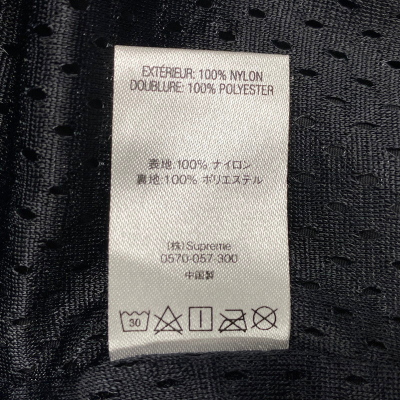 【中古品】【メンズ】 SUPREME シュプリーム 18SS REFLECTIVE TAPING HOODED PULLOVER リフレクティヴ テーピング フーデッド プルオーバー アウター 149-260518-cs-02-izu サイズ：L カラー：ブラック 万代Net店