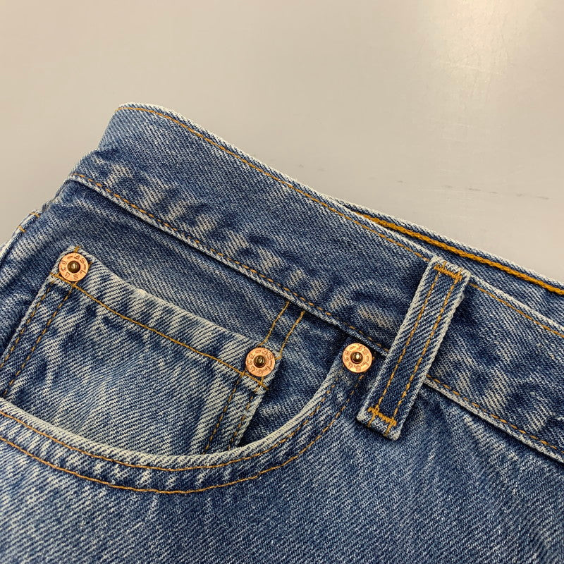 【中古品】【メンズ】 LEVI'S リーバイス 501-0000 刻印524 USA製 90’S DENIM SHORTS デニム ショーツ ハーフパンツ 157-260526-ya-14-izu サイズ：35×34 カラー：インディゴ 万代Net店