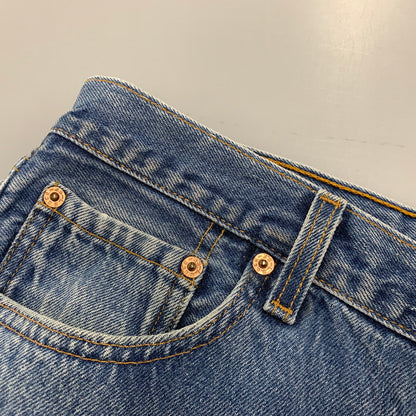 【中古品】【メンズ】 LEVI'S リーバイス 501-0000 刻印524 USA製 90’S DENIM SHORTS デニム ショーツ ハーフパンツ 157-260526-ya-14-izu サイズ：35×34 カラー：インディゴ 万代Net店