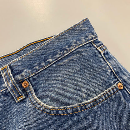 【中古品】【メンズ】 LEVI'S リーバイス 501-0000 刻印524 USA製 90’S DENIM SHORTS デニム ショーツ ハーフパンツ 157-260526-ya-14-izu サイズ：35×34 カラー：インディゴ 万代Net店