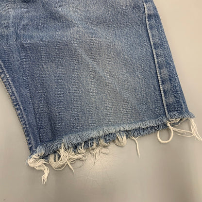 【中古品】【メンズ】 LEVI'S リーバイス 501-0000 刻印524 USA製 90’S DENIM SHORTS デニム ショーツ ハーフパンツ 157-260526-ya-14-izu サイズ：35×34 カラー：インディゴ 万代Net店