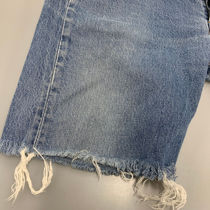 【中古品】【メンズ】 LEVI'S リーバイス 501-0000 刻印524 USA製 90’S DENIM SHORTS デニム ショーツ ハーフパンツ 157-260526-ya-14-izu サイズ：35×34 カラー：インディゴ 万代Net店