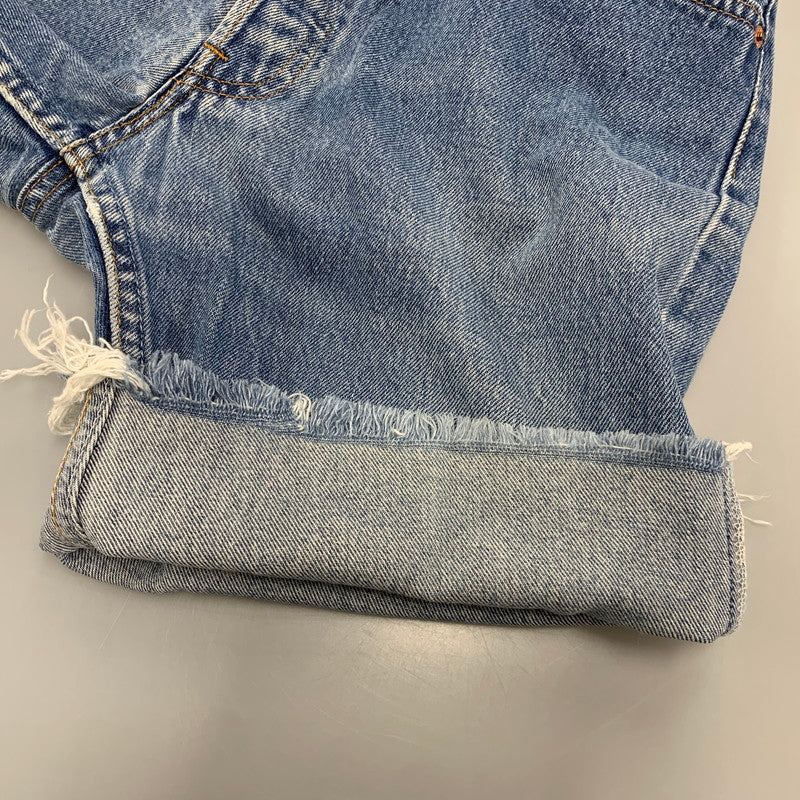 【中古品】【メンズ】 LEVI'S リーバイス 501-0000 刻印524 USA製 90’S DENIM SHORTS デニム ショーツ ハーフパンツ 157-260526-ya-14-izu サイズ：35×34 カラー：インディゴ 万代Net店
