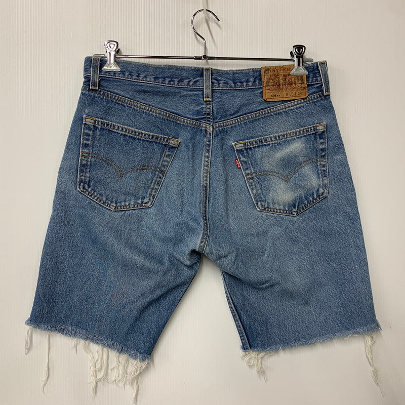 【中古品】【メンズ】 LEVI'S リーバイス 501-0000 刻印524 USA製 90’S DENIM SHORTS デニム ショーツ ハーフパンツ 157-260526-ya-14-izu サイズ：35×34 カラー：インディゴ 万代Net店