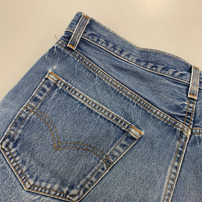 【中古品】【メンズ】 LEVI'S リーバイス 501-0000 刻印524 USA製 90’S DENIM SHORTS デニム ショーツ ハーフパンツ 157-260526-ya-14-izu サイズ：35×34 カラー：インディゴ 万代Net店