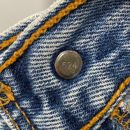 【中古品】【メンズ】 LEVI'S リーバイス 501-0000 刻印524 USA製 90’S DENIM SHORTS デニム ショーツ ハーフパンツ 157-260526-ya-14-izu サイズ：35×34 カラー：インディゴ 万代Net店