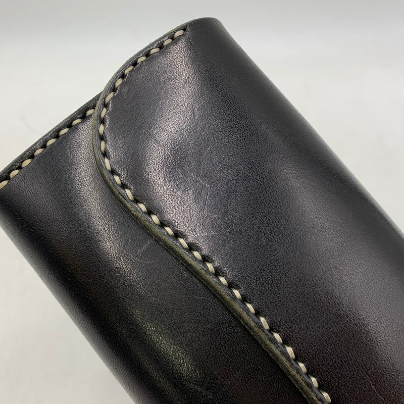 【中古品】【メンズ/レディース】 HEAVY LEATHER WORKS ヘビーレザーワークス LONG WALLET ロング ウォレット 財布 200-260519-kh-07-izu カラー：ブラック 万代Net店