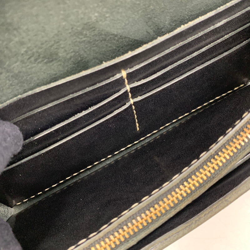 【中古品】【メンズ/レディース】 HEAVY LEATHER WORKS ヘビーレザーワークス LONG WALLET ロング ウォレット 財布 200-260519-kh-07-izu カラー：ブラック 万代Net店
