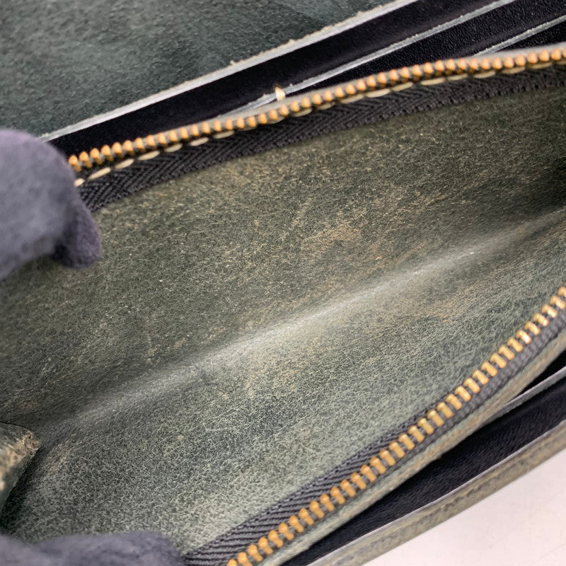 【中古品】【メンズ/レディース】 HEAVY LEATHER WORKS ヘビーレザーワークス LONG WALLET ロング ウォレット 財布 200-260519-kh-07-izu カラー：ブラック 万代Net店