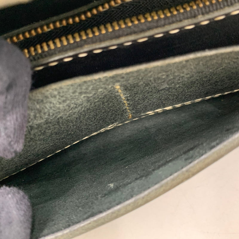 【中古品】【メンズ/レディース】 HEAVY LEATHER WORKS ヘビーレザーワークス LONG WALLET ロング ウォレット 財布 200-260519-kh-07-izu カラー：ブラック 万代Net店