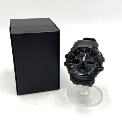 【中古品】【メンズ/レディース】 G-SHOCK ジーショック GWG-100-1AJF MUDMASTER マッドマスター 電波ソーラー 腕時計 時計 196-260520-cs-12-izu サイズ：56.2 × 54.9 × 17.3 mm カラー：ブラック 万代Net店