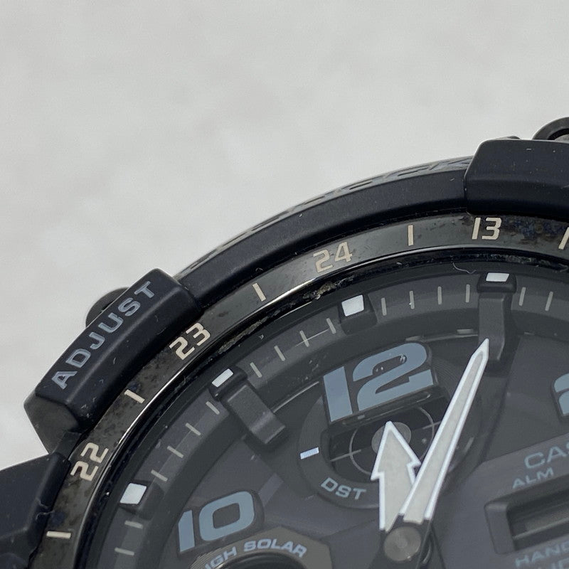 【中古品】【メンズ/レディース】 G-SHOCK ジーショック GWG-100-1AJF MUDMASTER マッドマスター 電波ソーラー 腕時計 時計 196-260520-cs-12-izu サイズ：56.2 × 54.9 × 17.3 mm カラー：ブラック 万代Net店