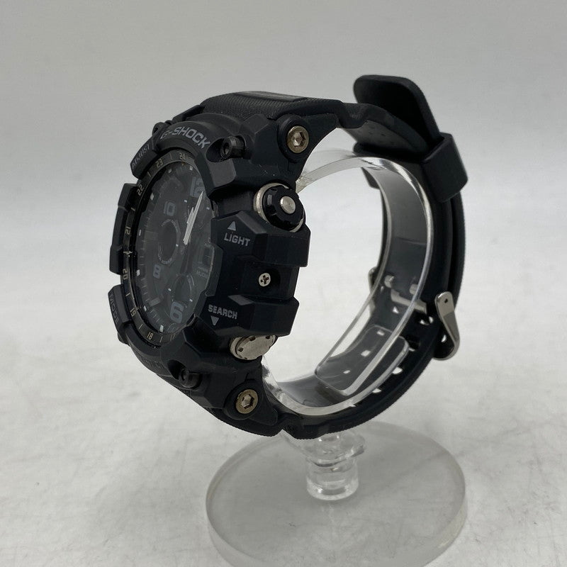 【中古品】【メンズ/レディース】 G-SHOCK ジーショック GWG-100-1AJF MUDMASTER マッドマスター 電波ソーラー 腕時計 時計 196-260520-cs-12-izu サイズ：56.2 × 54.9 × 17.3 mm カラー：ブラック 万代Net店