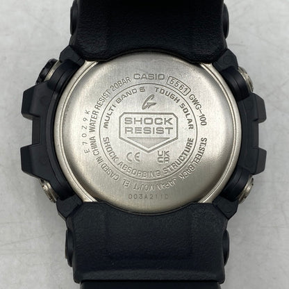 【中古品】【メンズ/レディース】 G-SHOCK ジーショック GWG-100-1AJF MUDMASTER マッドマスター 電波ソーラー 腕時計 時計 196-260520-cs-12-izu サイズ：56.2 × 54.9 × 17.3 mm カラー：ブラック 万代Net店