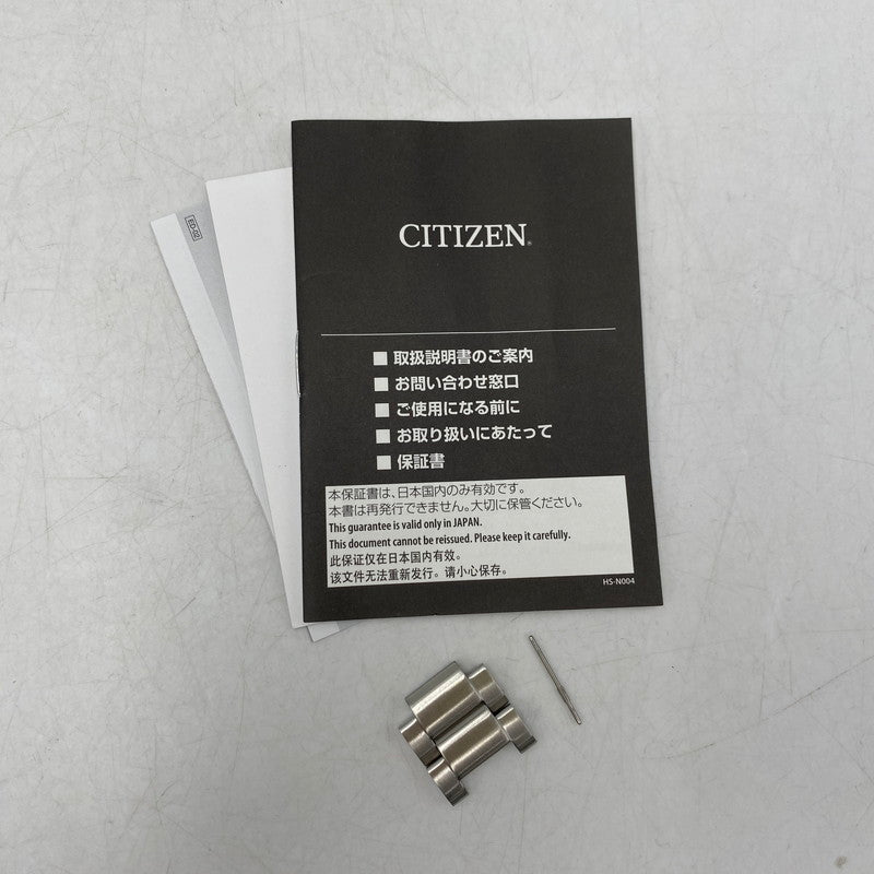 【中古品】【メンズ/レディース】 CITIZEN シチズン C660-R011669 JR4060-88E ST.STEEL PROMASTER MARINE プロマスター マリン シリーズ アナデジ腕時計 時計 197-260520-cs-13-izu カラー：ブラック×シルバー 万代Net店