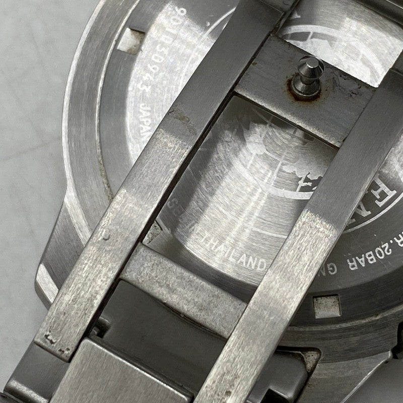 【中古品】【メンズ/レディース】 CITIZEN シチズン C660-R011669 JR4060-88E ST.STEEL PROMASTER MARINE プロマスター マリン シリーズ アナデジ腕時計 時計 197-260520-cs-13-izu カラー：ブラック×シルバー 万代Net店
