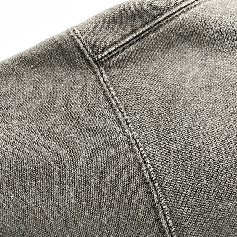 【中古品】【メンズ】 NIKE × STUSSY ナイキ×ステューシー WASHED FLEECE CREWNECK SWEAT SHIRT ウォッシュド クルーネック スウェットシャツ トップス 長袖 142-260518-cs-09-izu サイズ：L カラー：ブラック 万代Net店