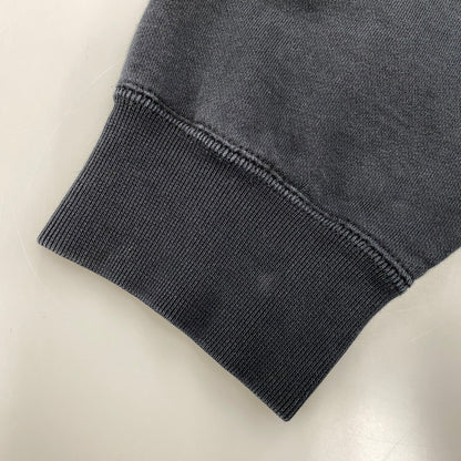 【中古品】【メンズ】 NIKE × STUSSY ナイキ×ステューシー WASHED FLEECE CREWNECK SWEAT SHIRT ウォッシュド クルーネック スウェットシャツ トップス 長袖 142-260518-cs-09-izu サイズ：L カラー：ブラック 万代Net店