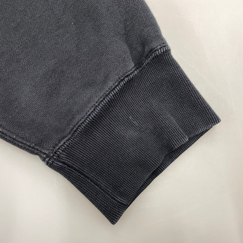 【中古品】【メンズ】 NIKE × STUSSY ナイキ×ステューシー WASHED FLEECE CREWNECK SWEAT SHIRT ウォッシュド クルーネック スウェットシャツ トップス 長袖 142-260518-cs-09-izu サイズ：L カラー：ブラック 万代Net店